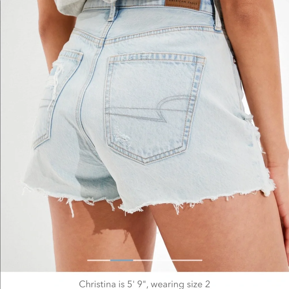 American Eagle Highest Rise 90s Boyfriend Short - Picture 2 of 10